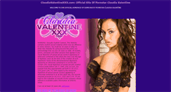 Desktop Screenshot of claudiavalentinexxx.com